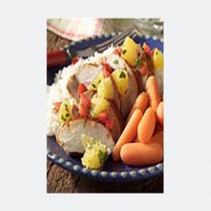Chipotle Pork Tenderloin with Orange Salsa image
