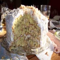 Rogene's Coconut Cake With Coconut Cream Cheese Frosting_image