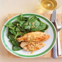 Sauteed Chicken with Spinach image
