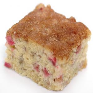 Dessert, Cake /Breakfast: Grandma's Rhubarb Cake Recipe - (4.4/5)_image