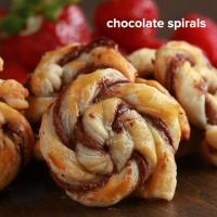Chocolate Spirals Recipe by Tasty_image