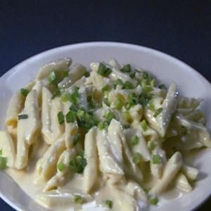 Sweet Garlic and Goat Cheese Penne_image