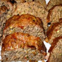Savory Meatloaf with Zucchini_image