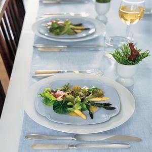 Asparagus Salad with Tender Greens and Mint_image
