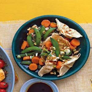 Pot Sticker Salad with Snap Peas Recipe - (4/5)_image