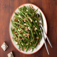 Green Beans with Caramelized Onions and Almonds image