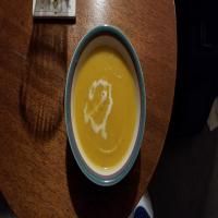 Butternut Squash Soup with Hazelnut Creamer image
