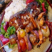 Grilled Shrimp and Chorizo Skewers image