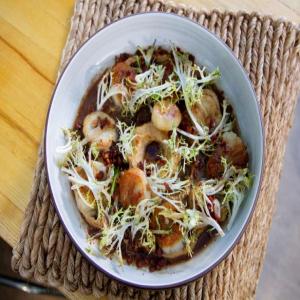 Scallops with Bacon and Yeast Sauce_image