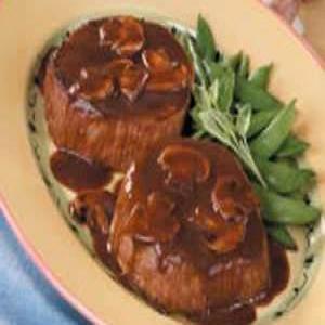 Beef Filets with Portobello Sauce Recipe_image