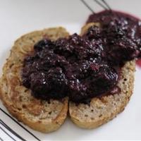 Whole Grain French Toast with Blackberry Compote_image