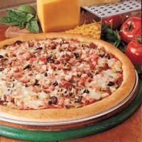 Two-Meat Pizza with Wheat Crust_image