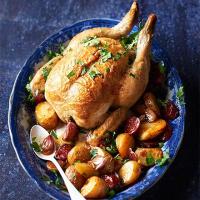 One-pot chicken with chorizo & new potatoes_image