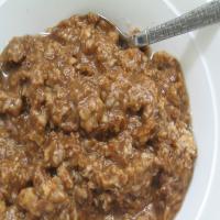 Instant Chocolate Oatmeal With Cinnamon image