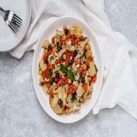 Marinated Chickpea and Artichoke Salad with Feta_image