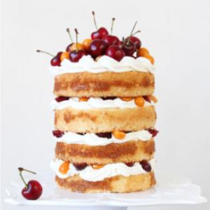Fresh Cherry Cake Recipe - (4.6/5)_image