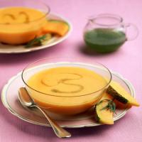 Chilled Cantaloupe Soup with Tarragon Syrup_image