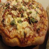 100% Whole Wheat Pizza Homemade_image