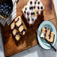 Lemon-Blueberry Poke Cake image