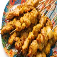 Grilled Curry Chicken Kebabs Recipe_image