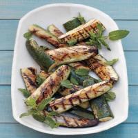 Grilled Zucchini Spears with Mint_image