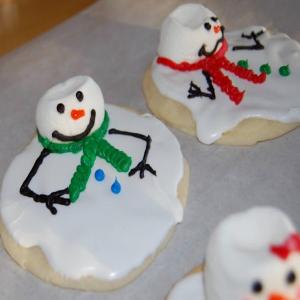 Melting Snowman Cookies_image