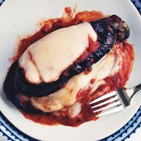 Grilled Eggplant Parmigiana_image