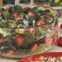 Sunflower Strawberry Spinach Salad_image
