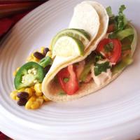 Grilled Fish Tacos with Chipotle-Lime Dressing image