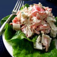 Crab-Cucumber Salad in Tomato Cups image