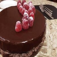 Chocolate Raspberry Cake with Mirror Glaze_image