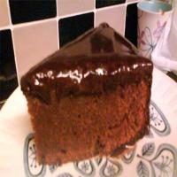 Almond Chocolate Cake with Ganache_image