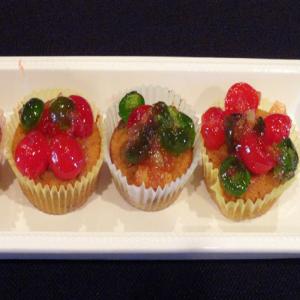 Miniature Fruitcake Cupcakes image