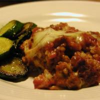 Ground Beef and Rice with Cheese image