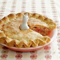 Rhubarb Frangipane Pie image