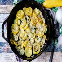 Sauteed Parmesan Zucchini & Yellow Squash image