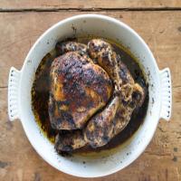 Coffee-Rubbed Roasted Chicken_image