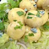 Marinated Mushrooms with Blue Cheese_image