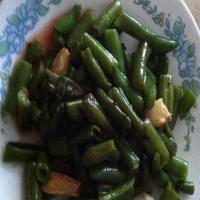 Roasted Garlic Green Beans or Asparagus & Sauce image