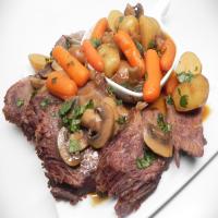 Pressure Cooker Chuck Roast with Veggies and Gravy image