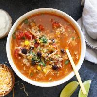 Taco Soup (Quick & Easy Soup Recipe) - Fit Foodie Finds_image