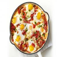 Polenta With Fontina and Eggs image