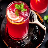 Homemade Wild Blackberry Cordial_image