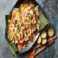 Pancit Palabok (Rice Noodles With Chicken Ragout and Shrimp) image