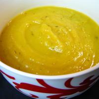Winter Squash Soup with a Sweet Heat image