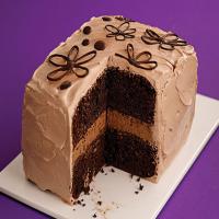 Layered Mocha Cake Recipe image