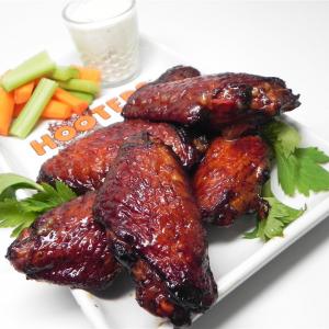 Spicy Tequila Sunrise Chicken Wings image