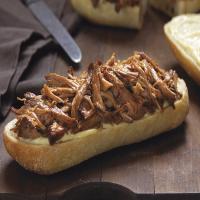 Slow-Cooker Pulled Pork Sandwiches image