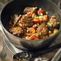Braised pork with plums_image