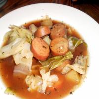 Sausage and Cabbage Stew (Crock Pot) image